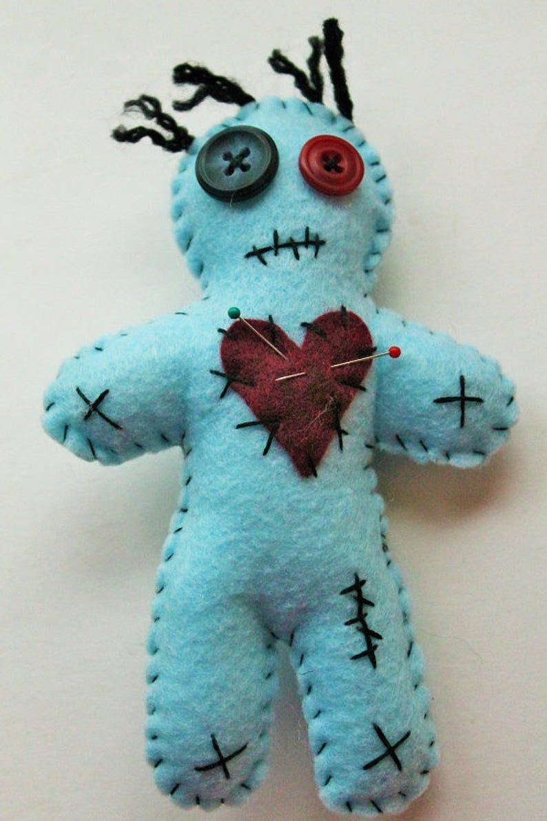 halloween decoration voodoo doll plush